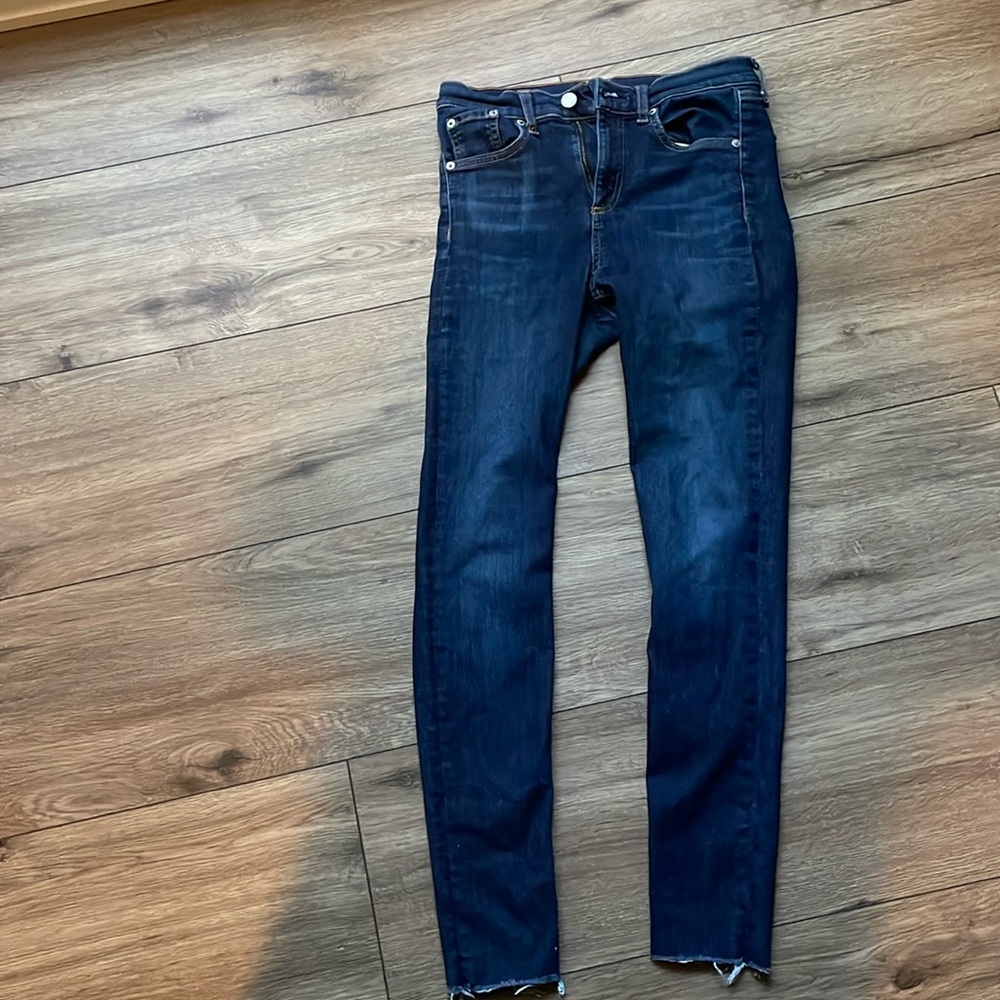 Rag & Bone, 10 inch ankle skinny jeans